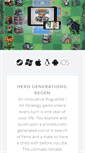 Mobile Screenshot of herogenerations.com