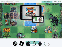 Tablet Screenshot of herogenerations.com